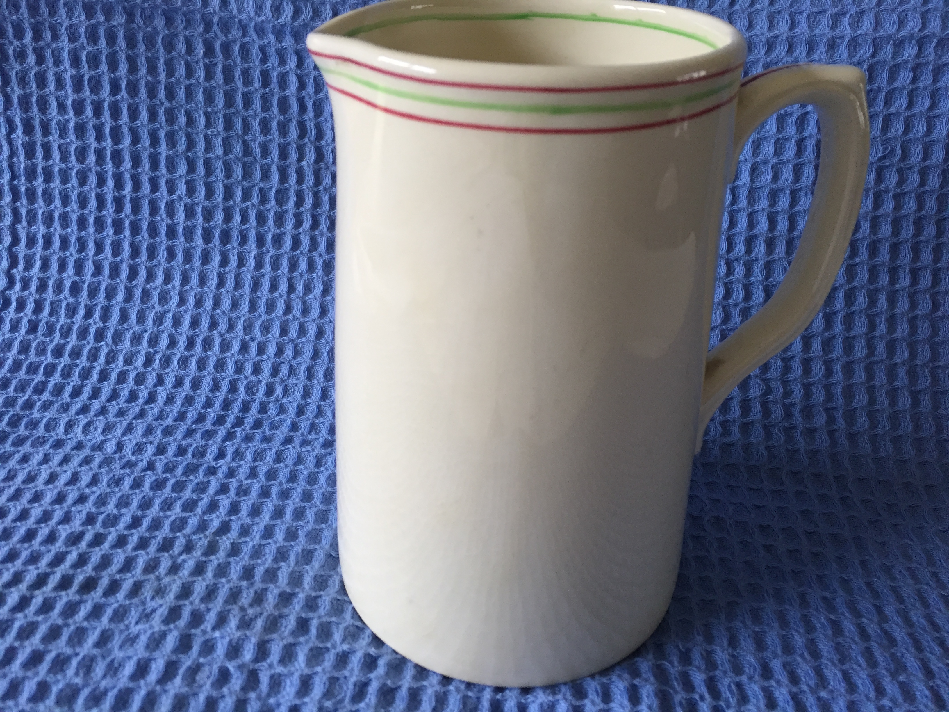 AS USED IN SERVICE LARGE SIZE MILK/CREAM JUG FROM THE P&O SHIPPING COMPANY
